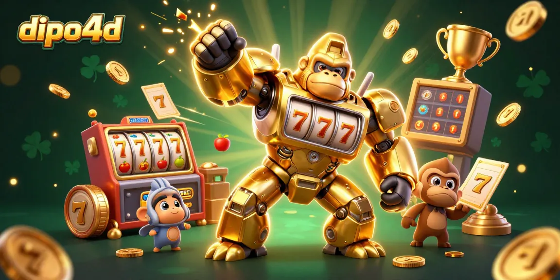 dipo4d menampilkan mekanik slot gorila emas yang inovatif dalam aksi, memberikan pengalaman judi yang mendebarkan.