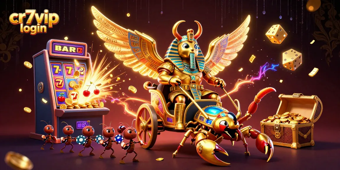 Login cr7vip untuk merasakan keseruan jackpot di kasino online dengan simbol keberuntungan.