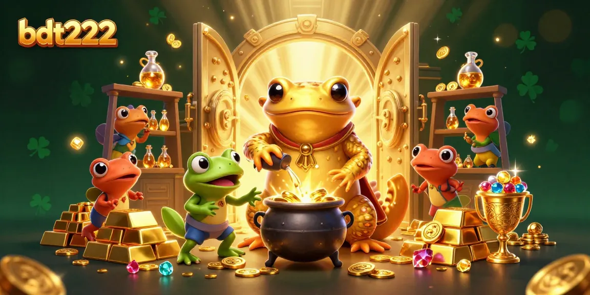 Spin the reels at bdt222, featuring a dynamic alchemist's lab, gold coins, and treasures.
