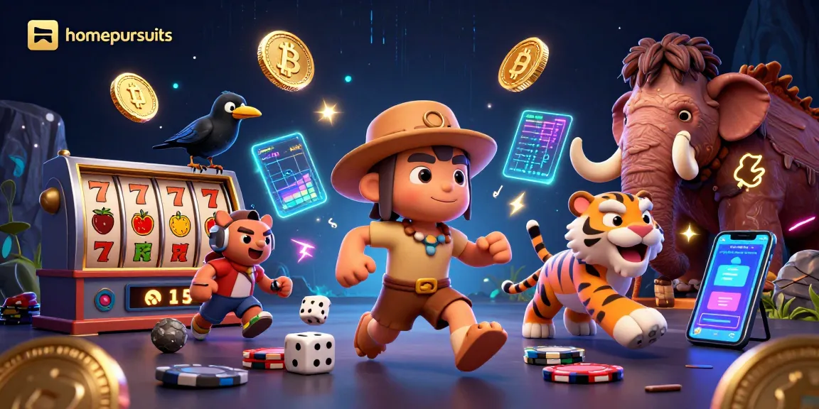 Permainan slot gacor dengan homepursuits di kasino prasejarah bersama karakter yang menarik.
