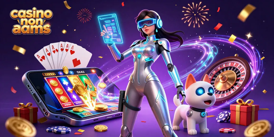 Scopri azione emozionante al casino non aams con giochi vivaci ed elementi futuristici.
