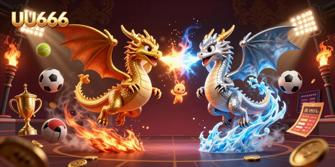 Bet on UU666 with thrilling 3D casino action featuring dragons and dynamic gaming elements.