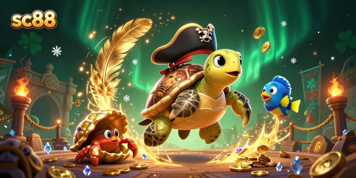 Engage in thrilling adventures at sc88 with vibrant characters surrounded by dynamic casino elements and treasure.