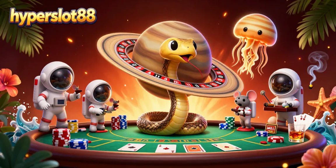 Experience excitement at hyperslot88 with cosmic dealers and vibrant casino action!