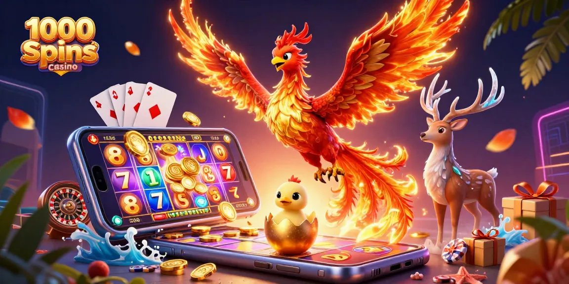 Erleben Sie 1000 Spins Casino mit aufregenden Spielautomaten, die goldene Münzen sprudeln lassen.