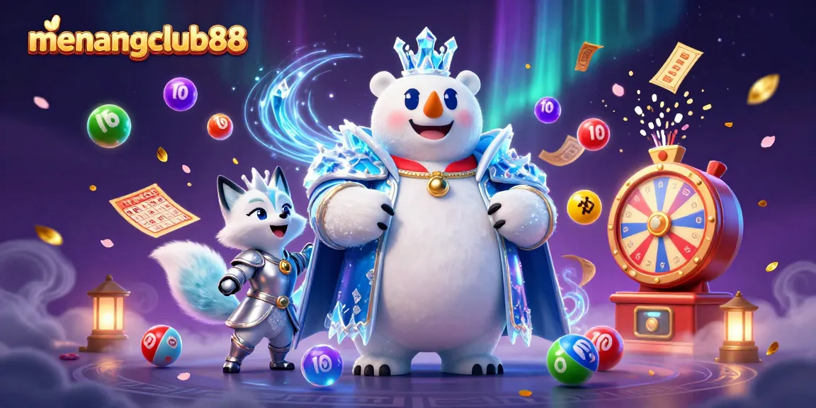 Experience exhilarating play at menangclub88 with vibrant lottery balls and magical casino energy.