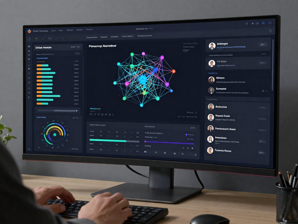 Visual representation of tubeorigin, demonstrating AI tool performance and machine learning capabilities in a modern SaaS platform.