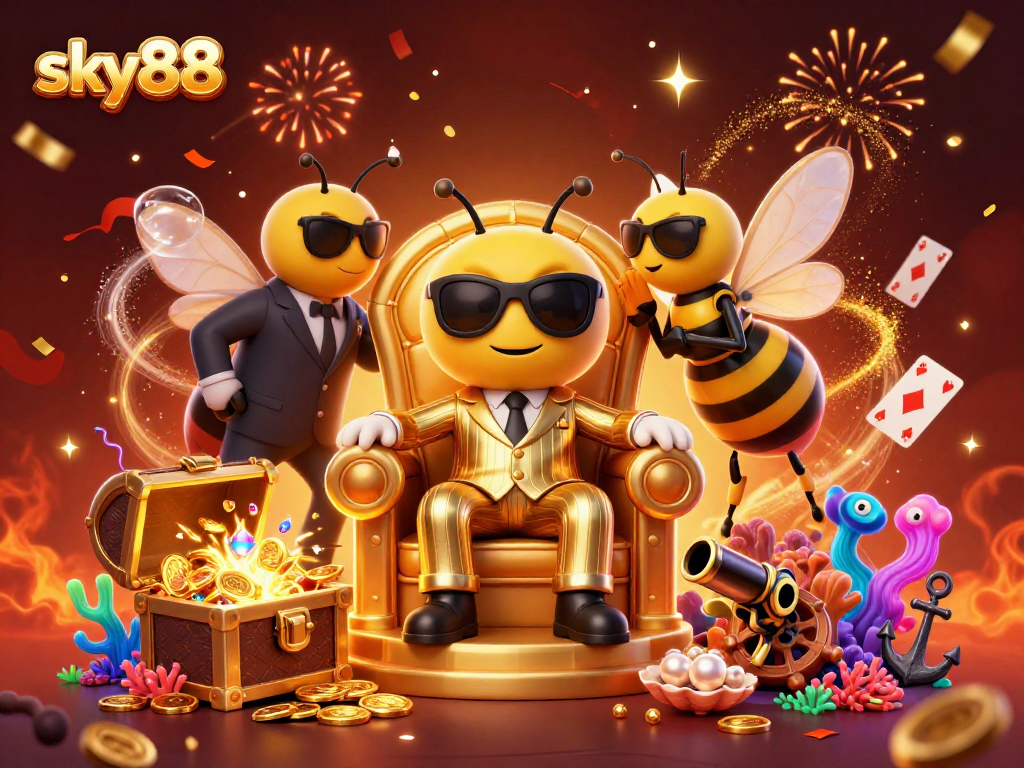 Play thrilling games at sky88 and experience rich casino adventures with exciting 3D characters.