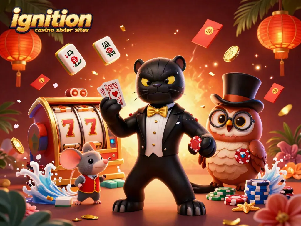 Experience exciting gameplay at ignition casino sister sites with engaging characters and dynamic elements.