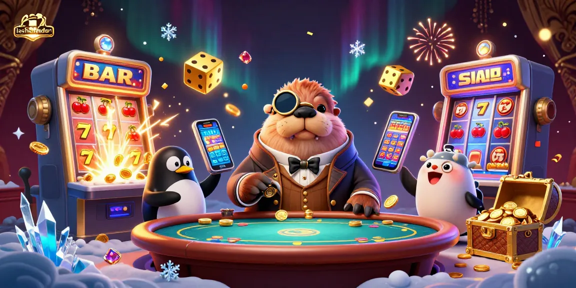 Experience thrilling action with lashbinder at a vibrant underwater casino atmosphere, featuring unique characters.