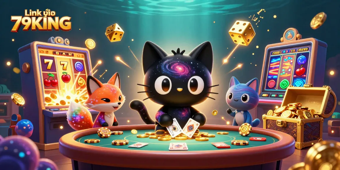 Win big at Link vào 79KING with vibrant casino rewards in a dynamic 3D scene.