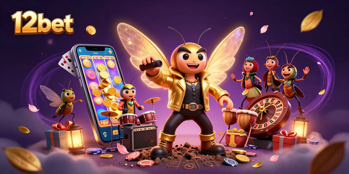 Chơi 12bet với các nhân vật hoạt hình độc đáo tại casino sôi động
