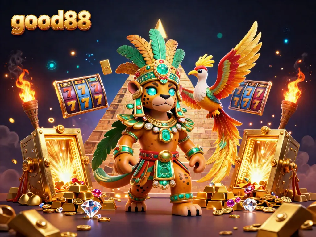 Engage in thrilling gameplay at good88 with vibrant slot games and treasure bursts!