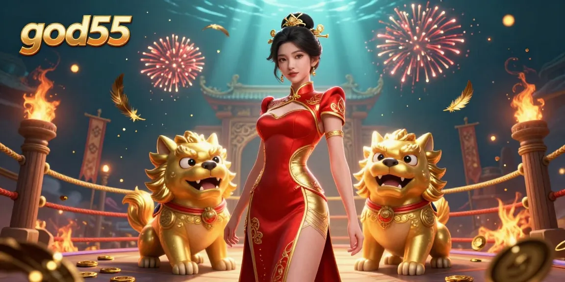 Experience the excitement at god55 casino with vibrant gameplay and engaging characters in 3D.