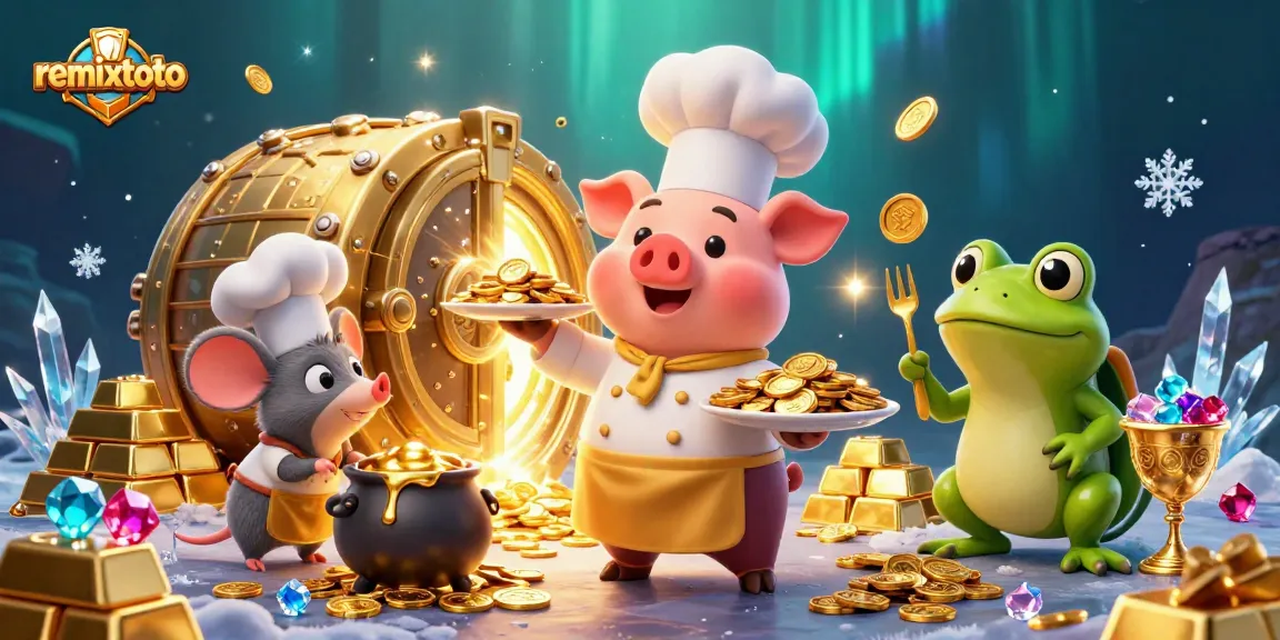 Win big with remixtoto by joining the exciting world of online lottery featuring vibrant characters and endless treasures.