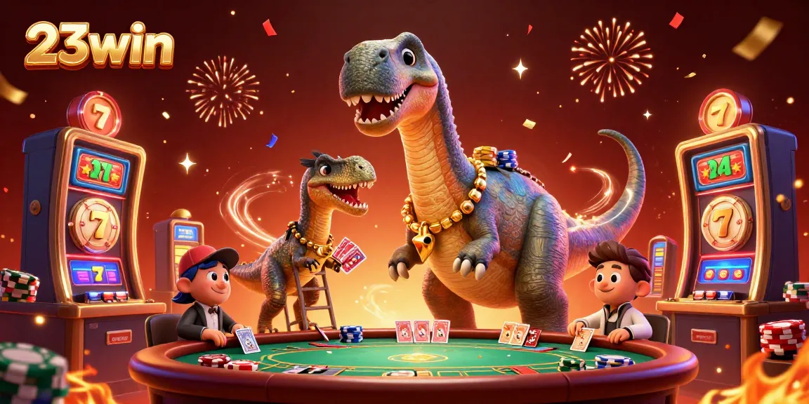Experience thrilling action at 23win with colorful slot games and engaging casino elements.