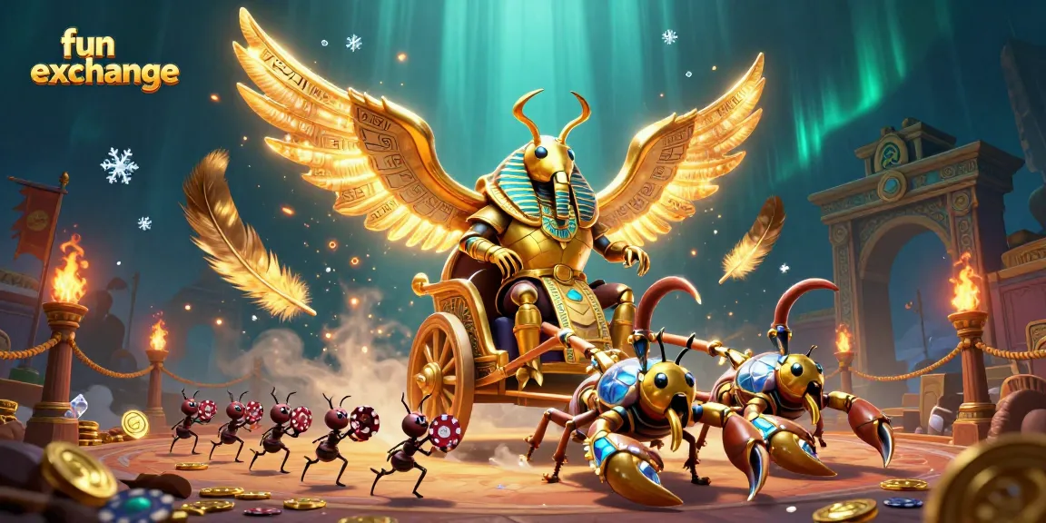 Engage with fun exchange through an exciting scene of casino elements and vibrant characters.