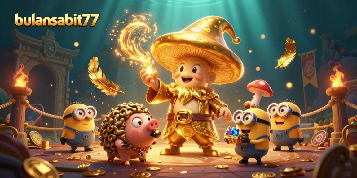 Experience vibrant magic and treasures in bulansabit77's golden gambling realm.