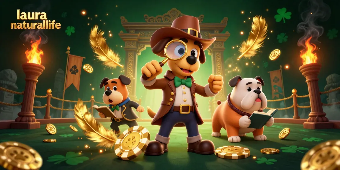 Menggali keberuntungan dengan laurasnaturallife saat detektif 3D memeriksa chip poker emas, menampilkan suasana kasino yang memukau.