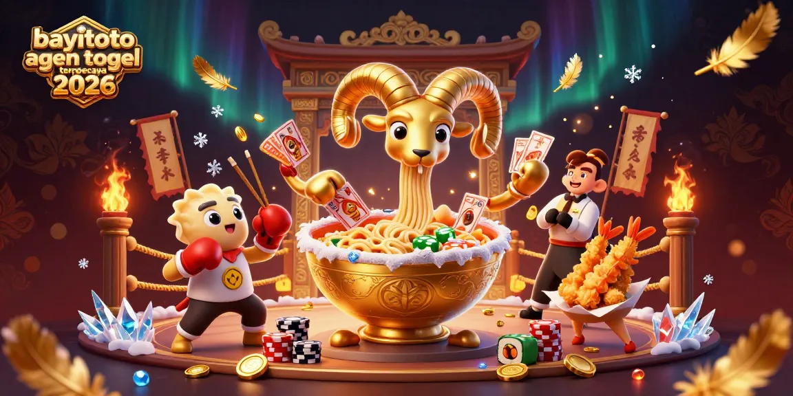 Join the action with bayitoto agen togel terpercaya 2026 in an exciting casino scene featuring vibrant characters.