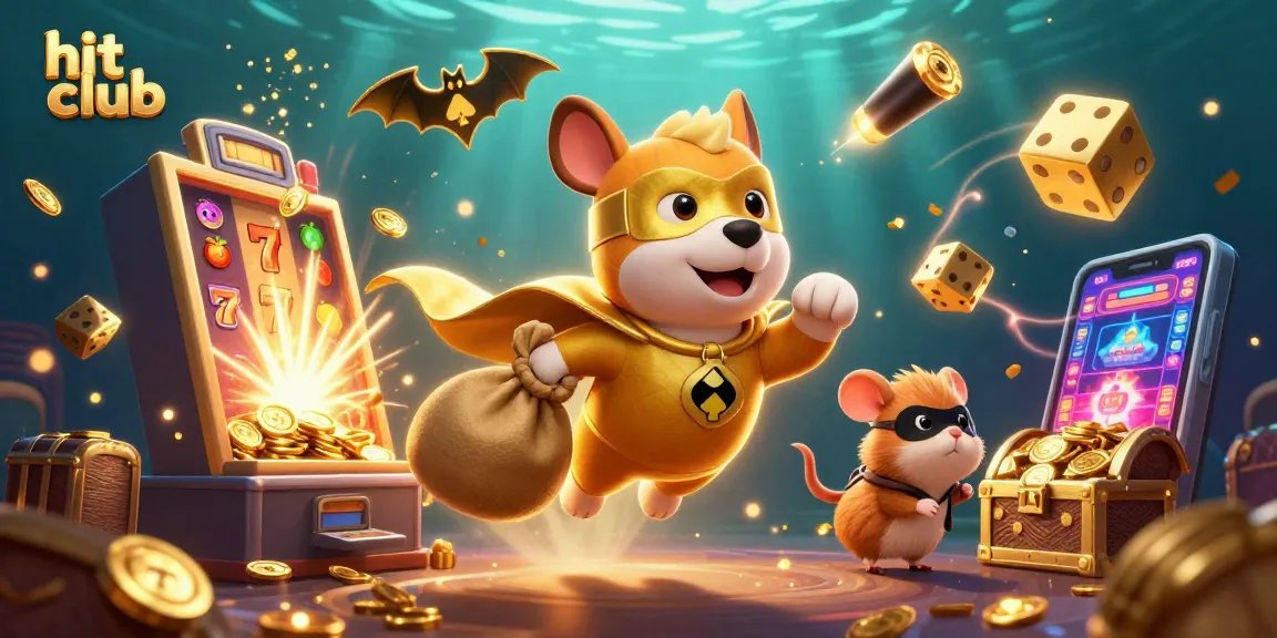 Engage with the hit club for thrilling jackpot adventures in this vibrant casino scene.