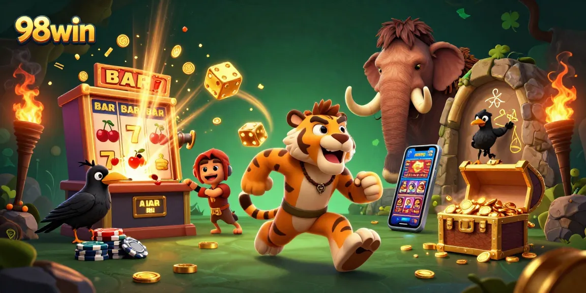 Experience thrilling gameplay with 98win's exciting casino games and vibrant visuals.