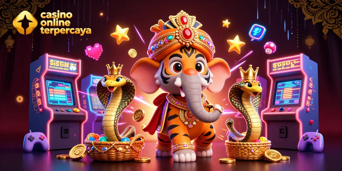 Experience the thrill of casino online terpercaya with vibrant game elements and dynamic characters.