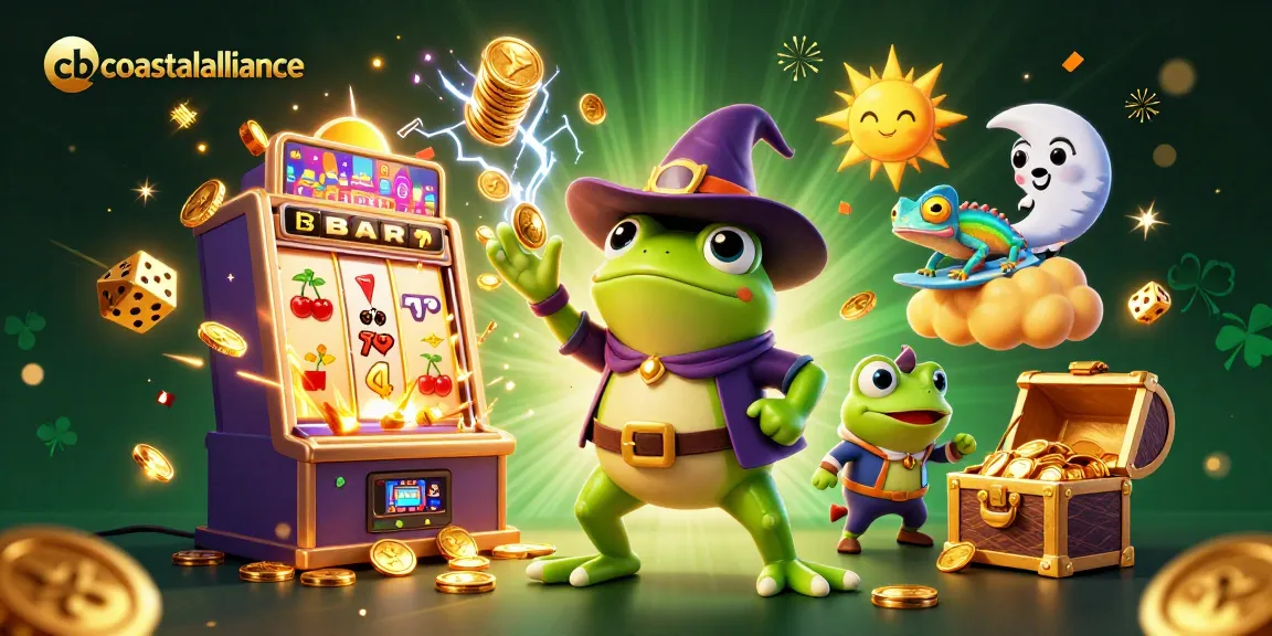 Spin the reels with cbcoastalalliance as magical characters unleash a treasure of coins.