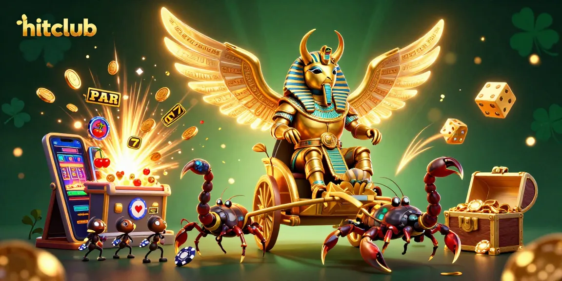 Hitclub showcases an exciting 3D casino scene with vibrant characters and thrilling gameplay elements.
