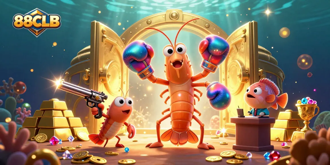 Experience thrilling gaming adventures at 88CLB with vibrant characters and treasures from the underwater casino!