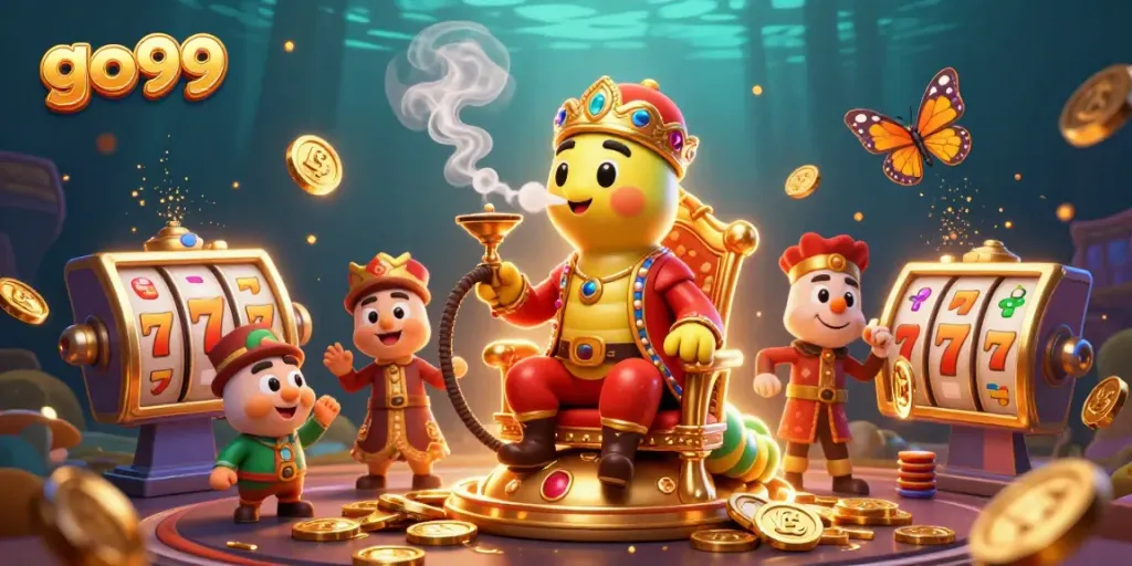 Engage with go99's vibrant slot games, featuring dynamic characters and interactive elements.