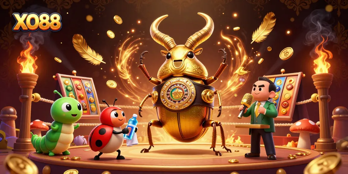 Engage in thrilling gameplay at XO88 with vibrant casino elements and dynamic characters.