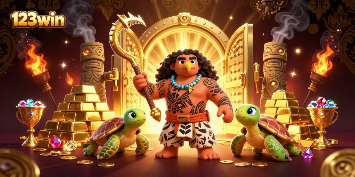 Engage in thrilling gameplay with 123win, featuring vibrant characters and dazzling treasures.