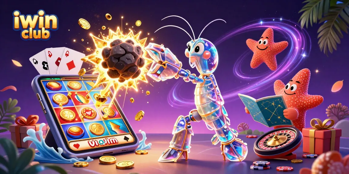 Experience winning strategies at iwin club with vibrant casino game illustrations.