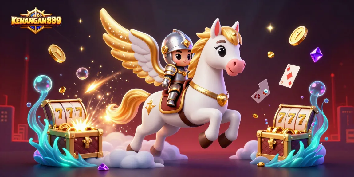 Experience thrilling wins with KENANGAN889's vibrant gambling scene featuring epic slot jackpots and dynamic characters.