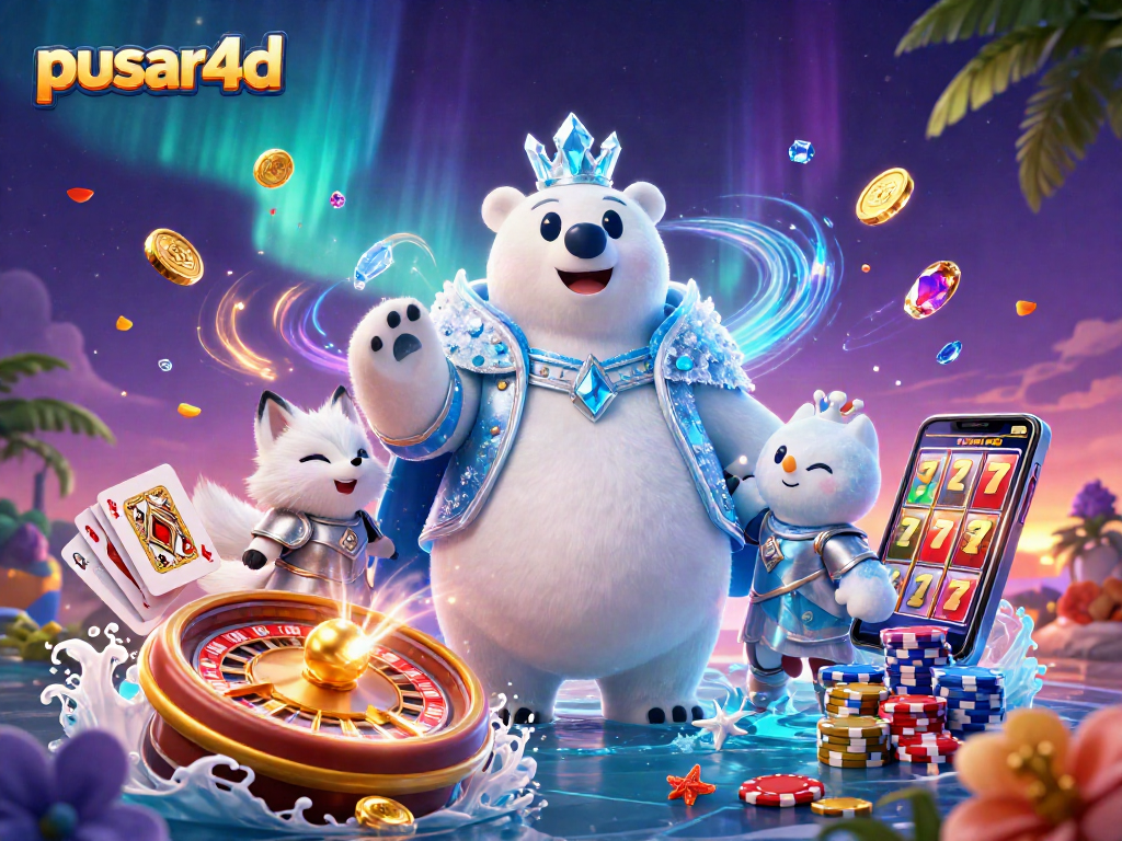 Pusar4d mengajak pemain merasakan pengalaman kasino dengan Roda Roulette dan kartu poker di tengah energi borealis.