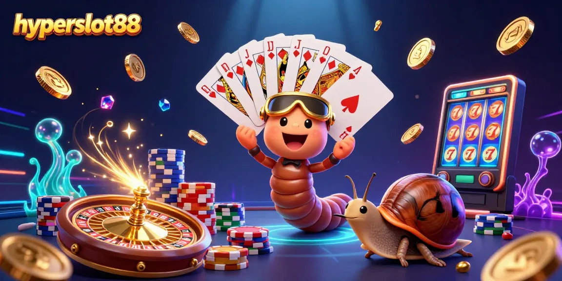 Experience the excitement of hyperslot88 with dynamic slot games, vibrant characters, and immersive casino elements.