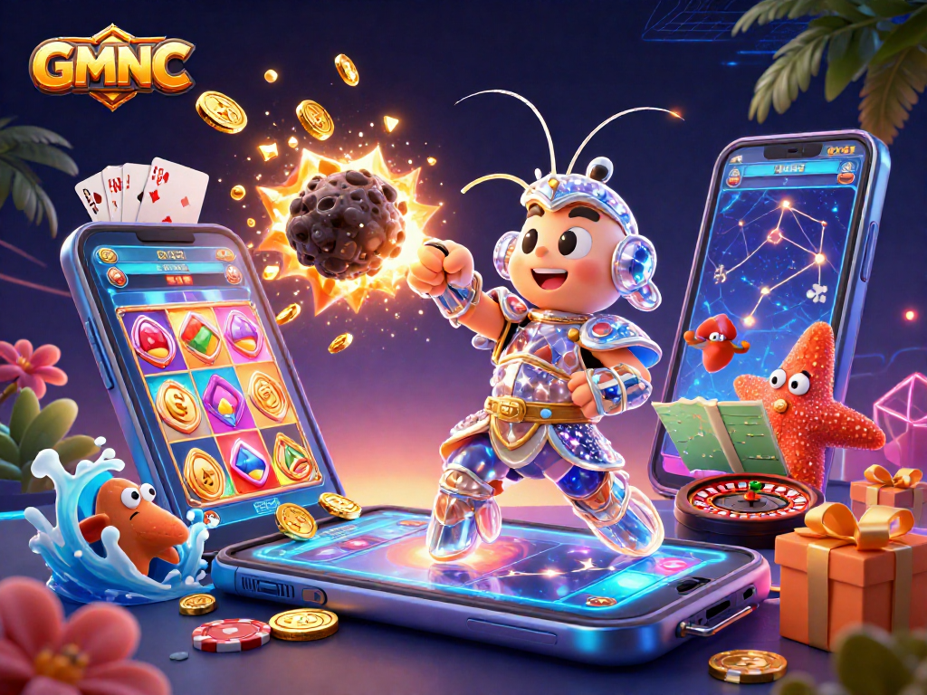 Engage with GMNC for thrilling slot adventures featuring vibrant characters and dynamic gameplay.