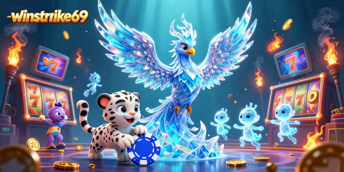 Engage in exhilarating gameplay with winstrike69 where magical creatures meet vibrant casino elements.