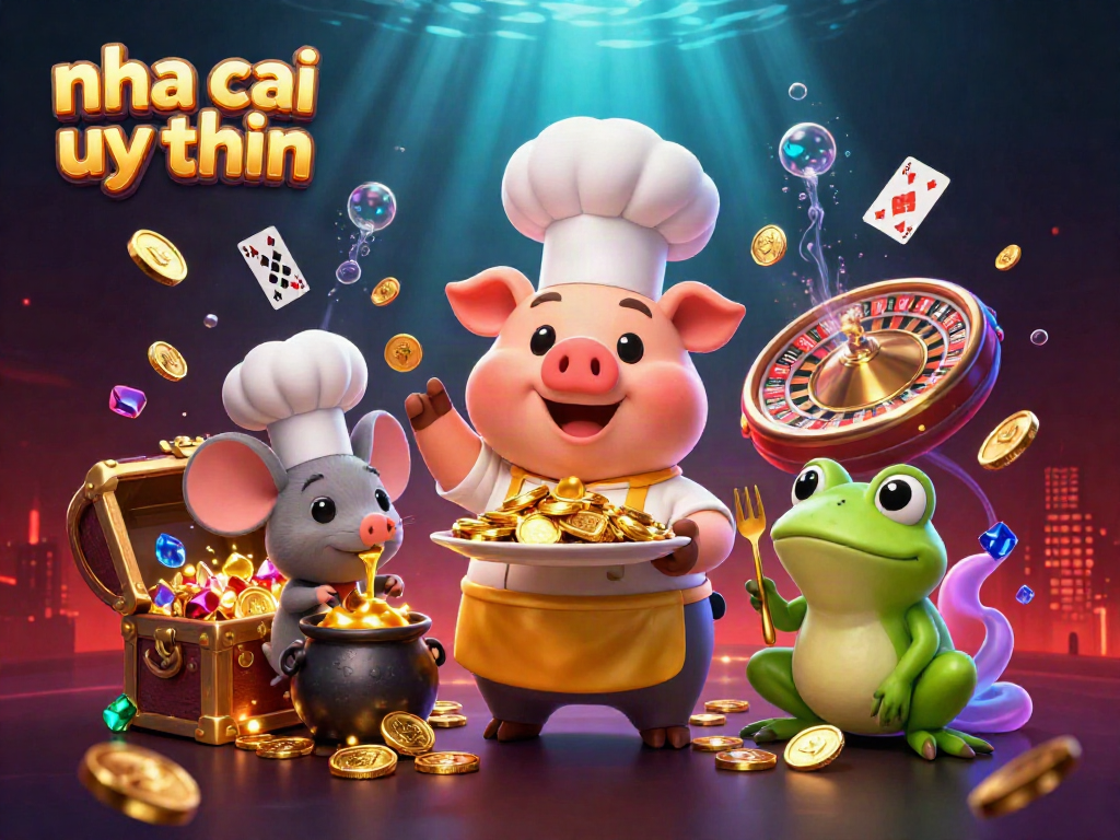 Engage with the finest nha cai uy tin in an underwater casino scene full of treasures and excitement