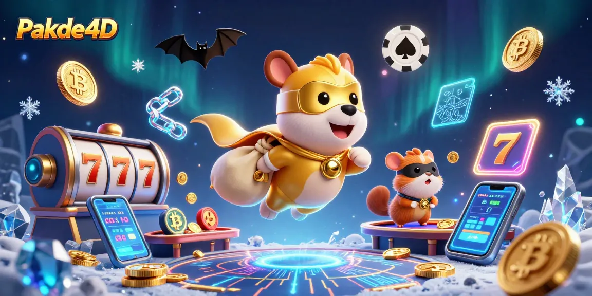 Pakde4D enhances online gaming experiences with seamless transitions in a vibrant, dynamic scene.