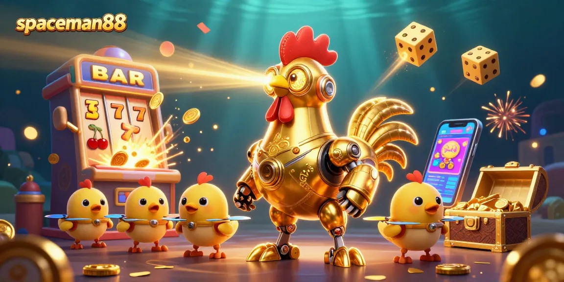 Engage in exciting gameplay at spaceman88 with vibrant casino-themed visuals.