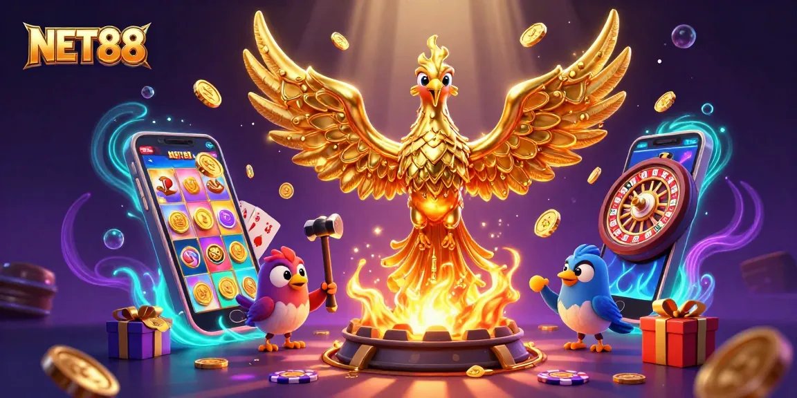 Play thrilling games at NET88 with an array of exciting casino elements and vibrant 3D visuals.