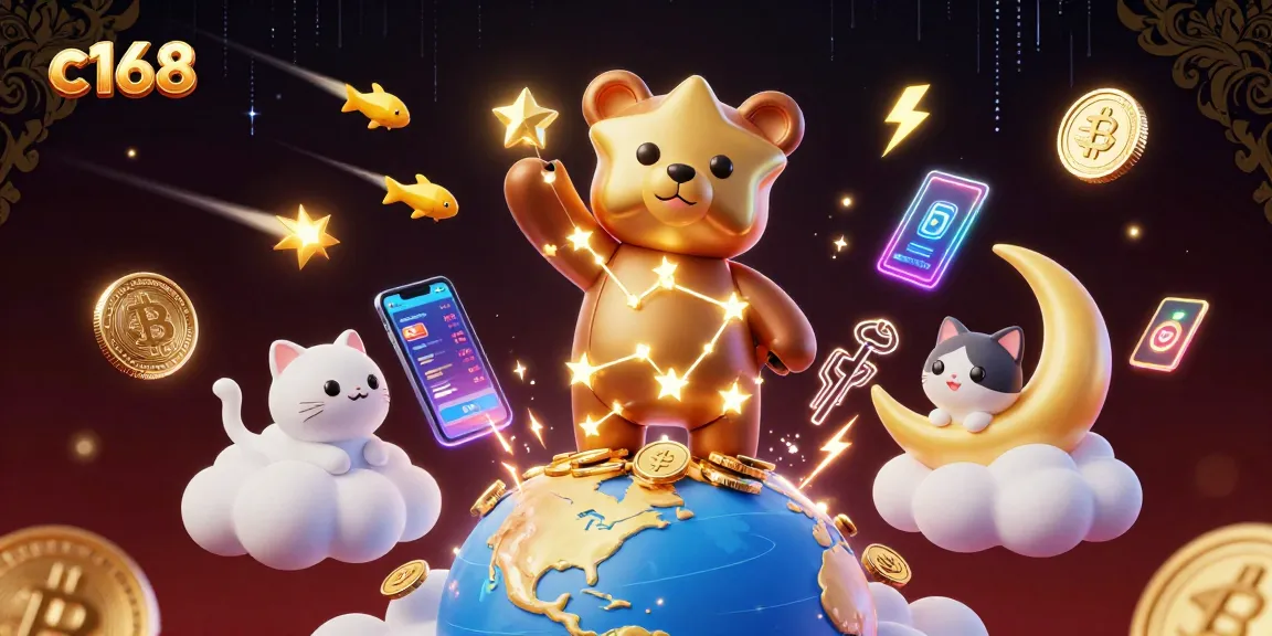Engage with c168's thrilling casino adventure, featuring stellar characters and vibrant winning coins.