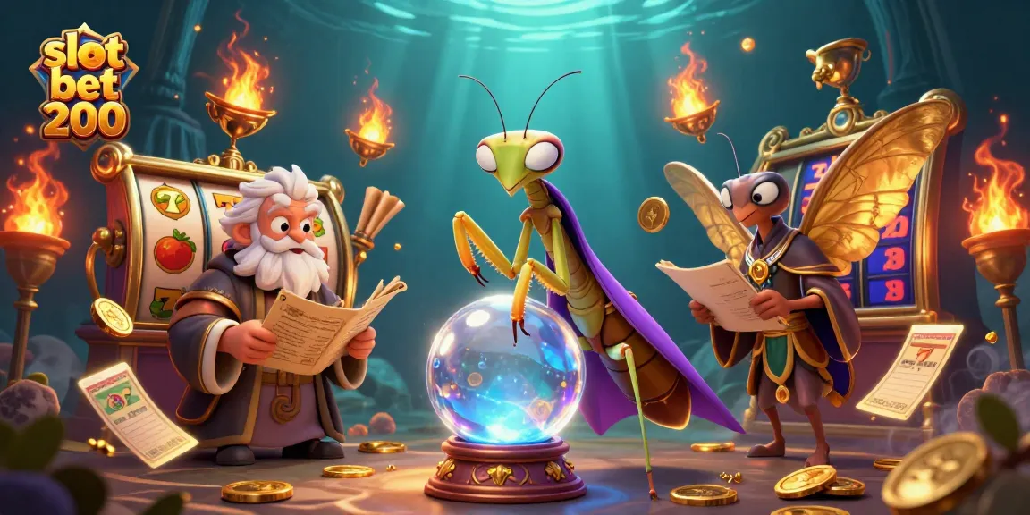 Win big with slot bet 200 as cartoon fortune tellers guide you in 3D!