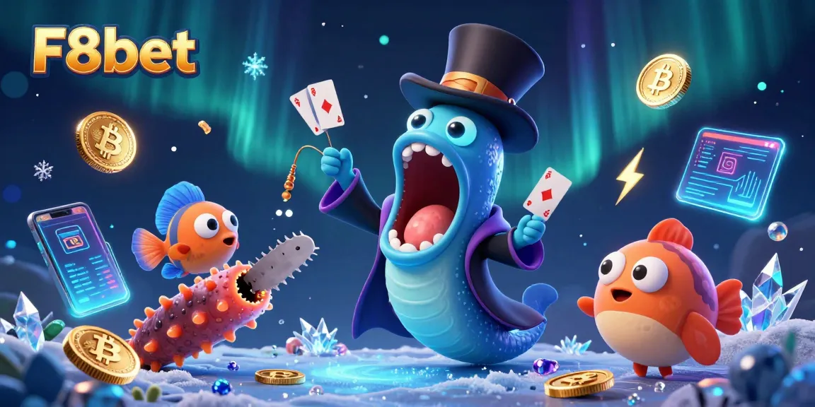 F8bet players enjoy immersive casino experiences with bioluminescent characters and thrilling magical acts.