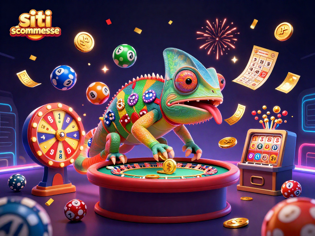 Scopri i siti scommesse mentre il camaleonte da casinò colleziona vincite d'oro con entusiasmo.