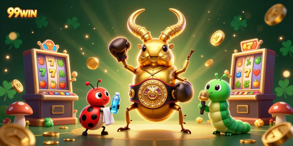 Join the excitement at 99WIN with thrilling slot machines and energetic characters.
