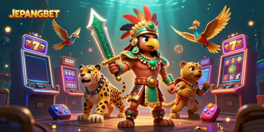 JEPANGBET menghadirkan slot gacor dengan suasana permainan yang menegangkan dan simbol keberuntungan seperti angka 7.
