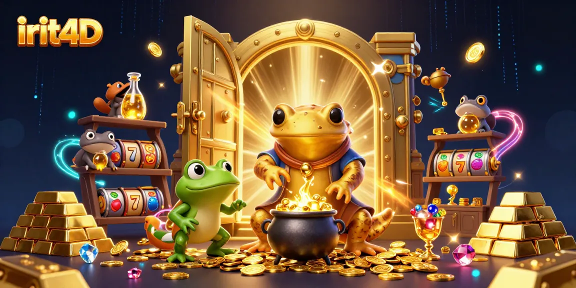 Experience irit4D's immersive gaming adventure with vibrant treasures and lively characters.